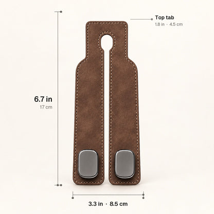 Dual-Hook Car Seat Back Organizer